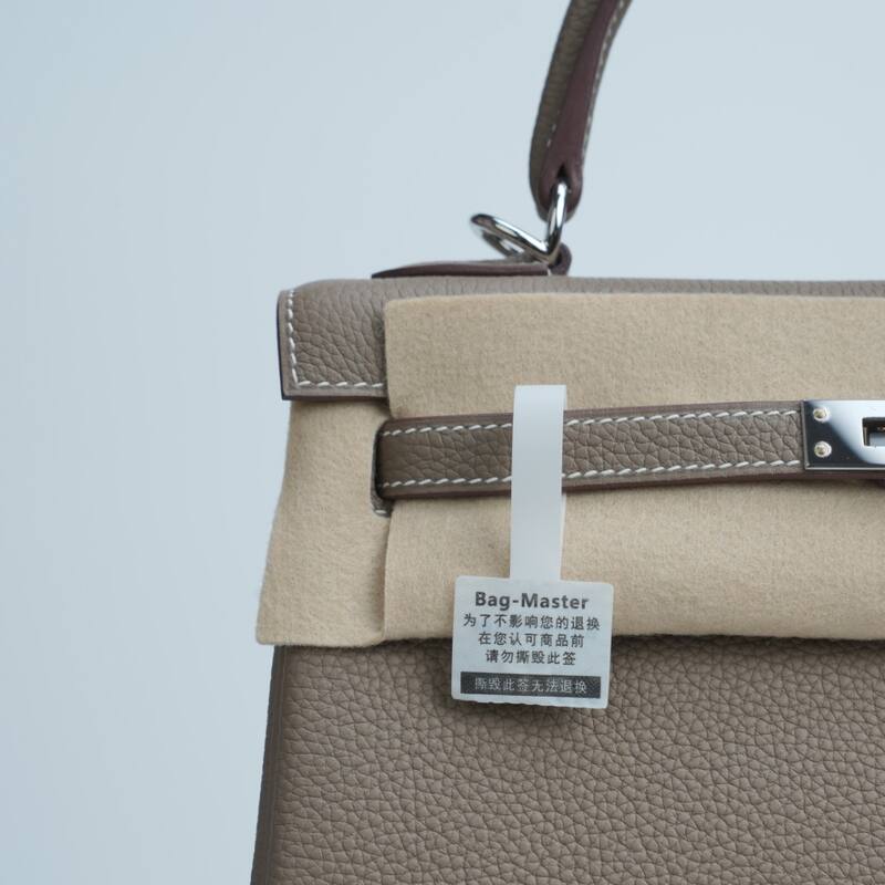 Hermes Kelly Etoupe Togo shoulder — Top Quality Replica