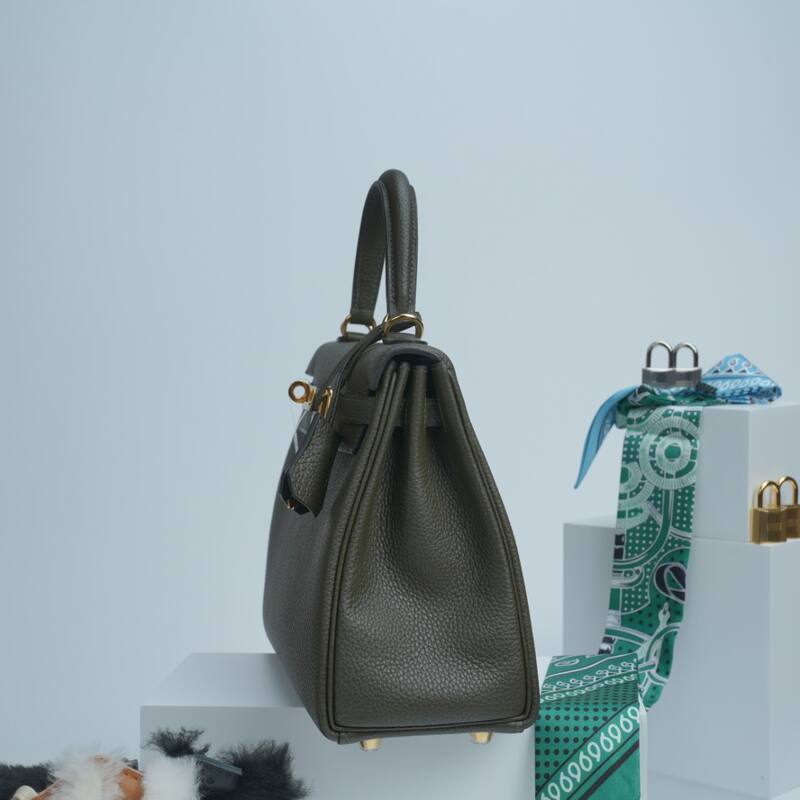 Hermes Birkin Olive Green Togo Leather everyday — 1:1 Replica