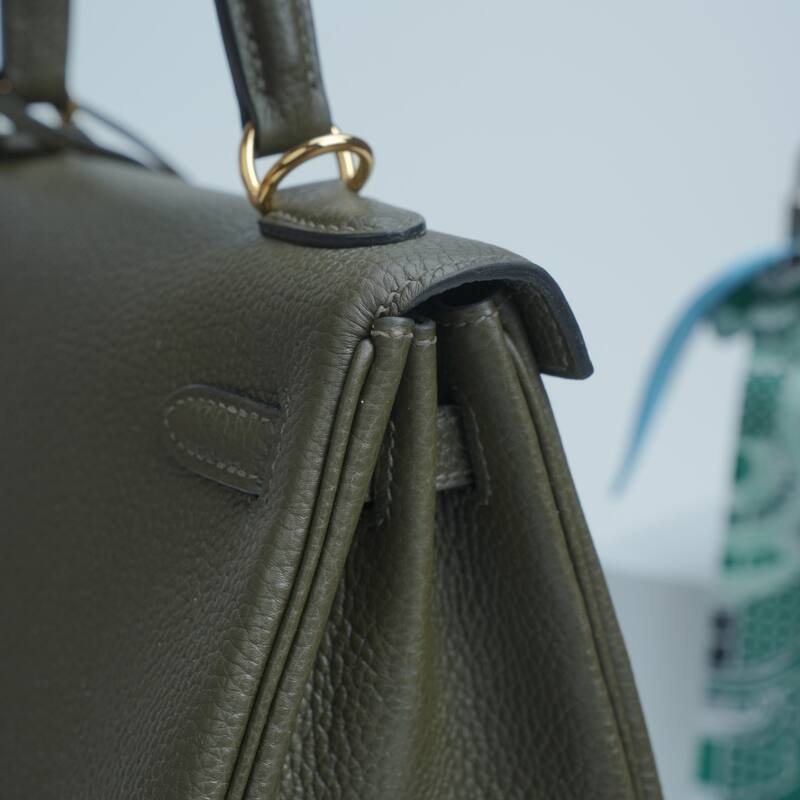 Hermes Birkin Olive Green Togo Leather everyday — 1:1 Replica