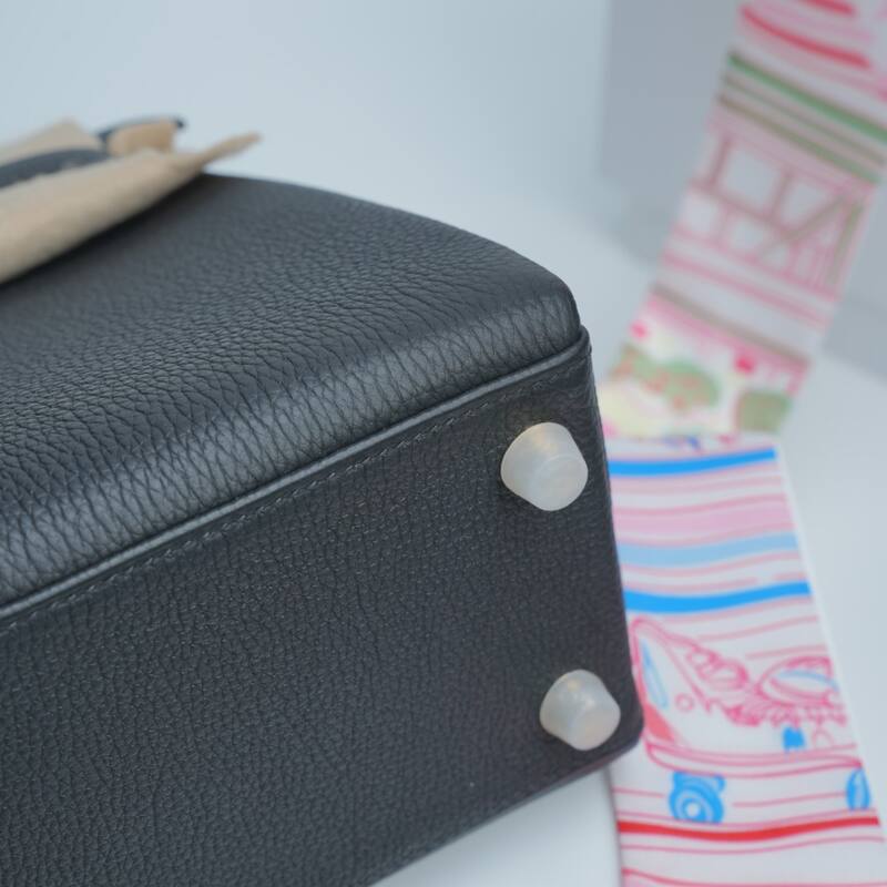 Hermes Kelly Black Togo shoulder — 1:1 Replica
