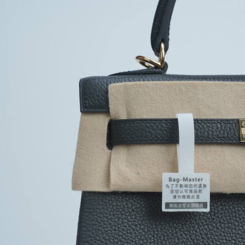 Hermes Kelly Black Togo shoulder — 1:1 Replica