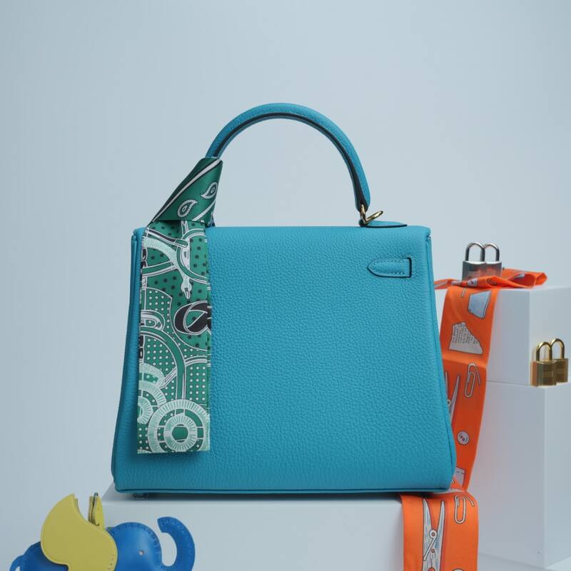 Hermes Birkin Turquoise everyday — Premium Replica