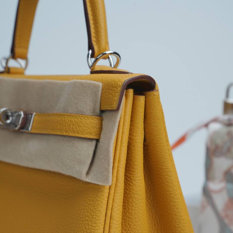 Hermes Kelly Yellow everyday — AAA Quality Replica