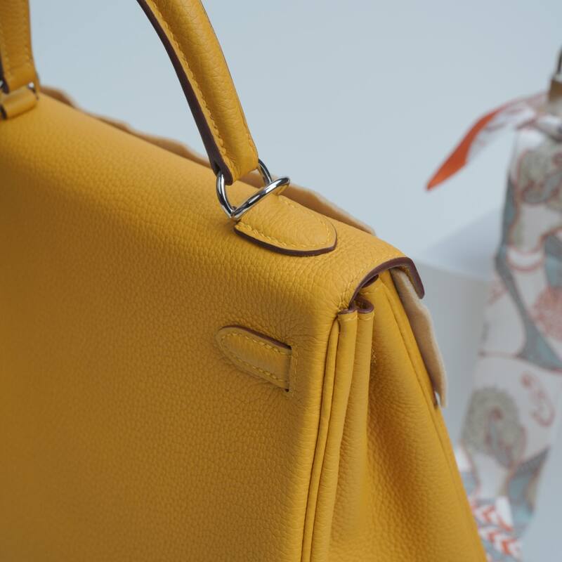 Hermes Kelly Yellow everyday — AAA Quality Replica