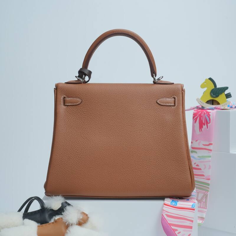 Hermes Kelly Gold Togo leather everyday — Premium Replica
