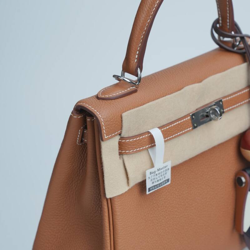 Hermes Kelly Gold Togo leather everyday — Premium Replica