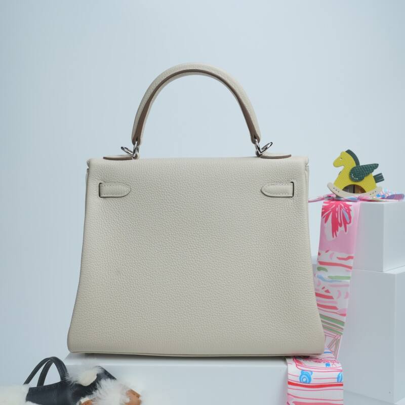 Hermes Kelly Cream shoulder — Top Quality Replica