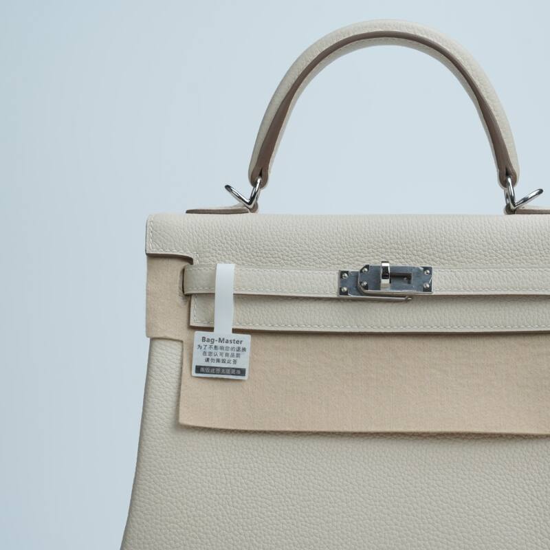 Hermes Kelly Cream shoulder — Top Quality Replica