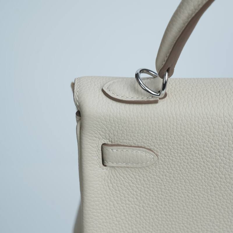 Hermes Kelly Cream shoulder — Top Quality Replica