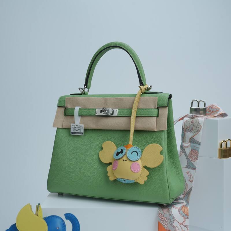 Hermes Kelly Green Togo shoulder — AAA Quality Replica