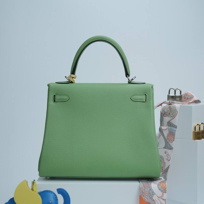 Hermes Kelly Green Togo shoulder — AAA Quality Replica
