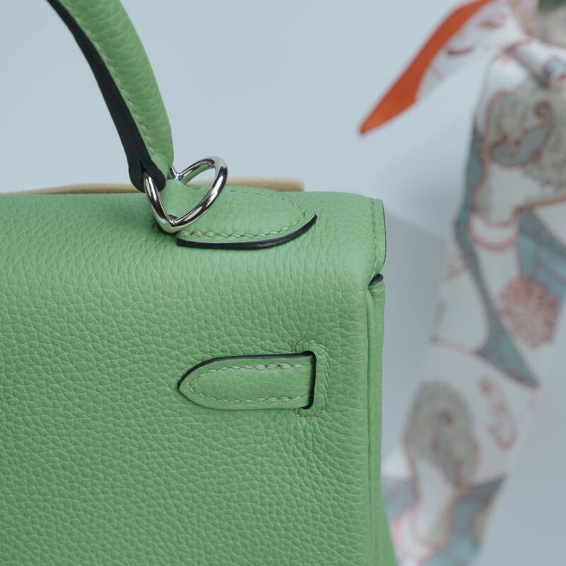 Hermes Kelly Green Togo shoulder — AAA Quality Replica