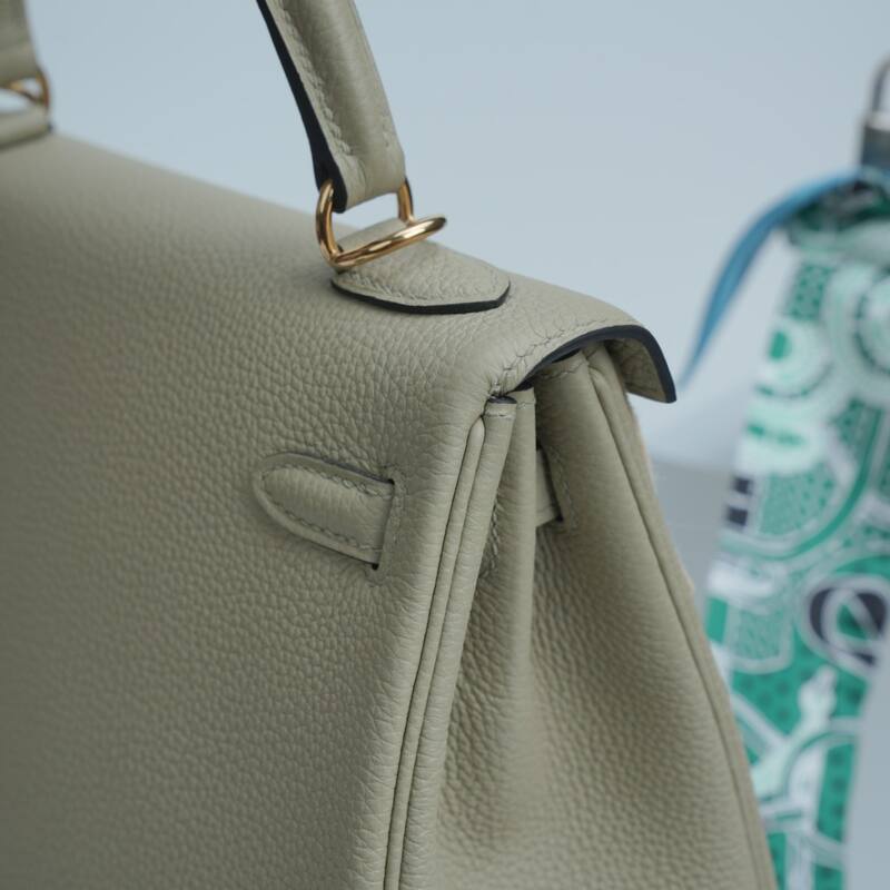 Hermes Kelly Beige Togo shoulder — Premium Replica
