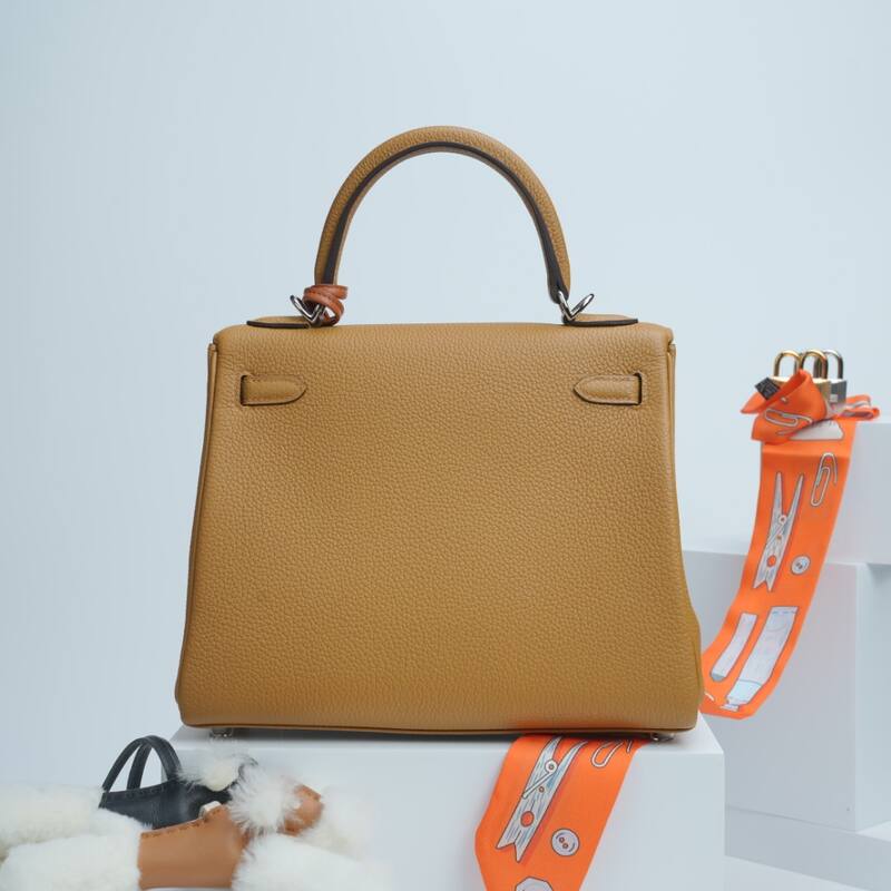 Hermes Kelly Gold Togo shoulder — Top Quality Replica