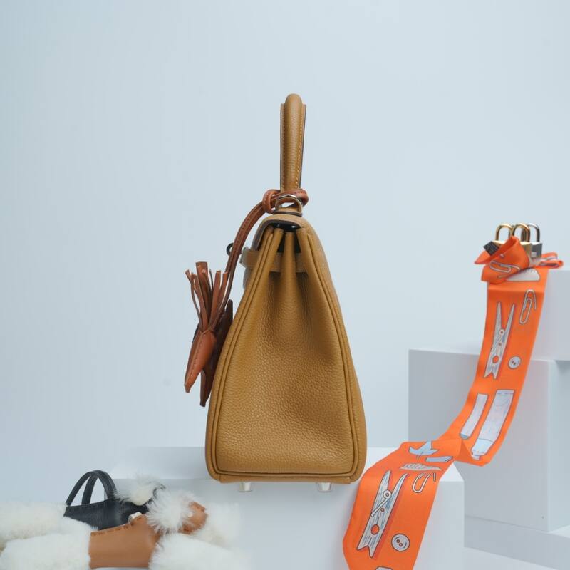 Hermes Kelly Gold Togo shoulder — Top Quality Replica
