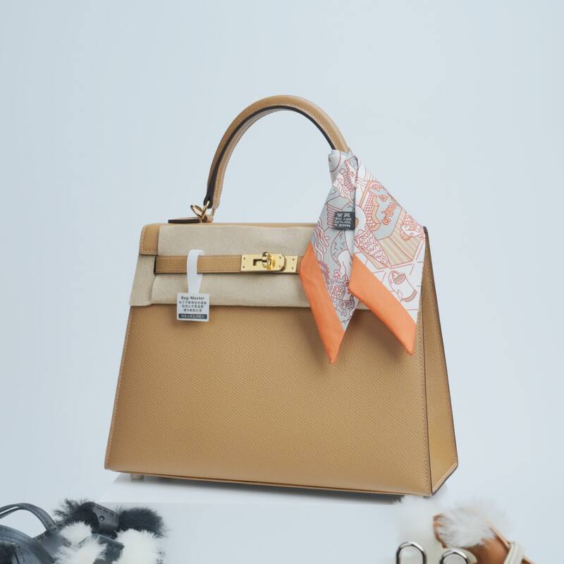 Hermes Kelly Beige Epsom shoulder — Top Quality Replica