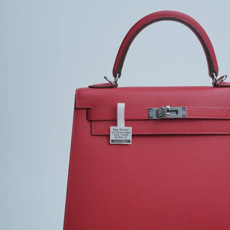 Hermes Kelly Red Epsom work — Top Quality Replica