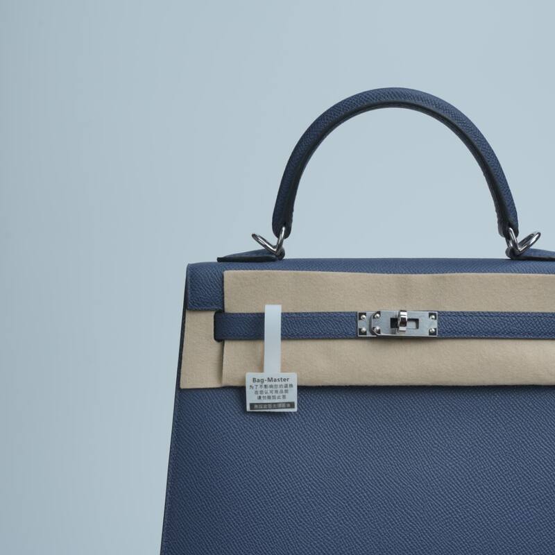 Hermes Kelly Blue Epsom shoulder — Premium Replica