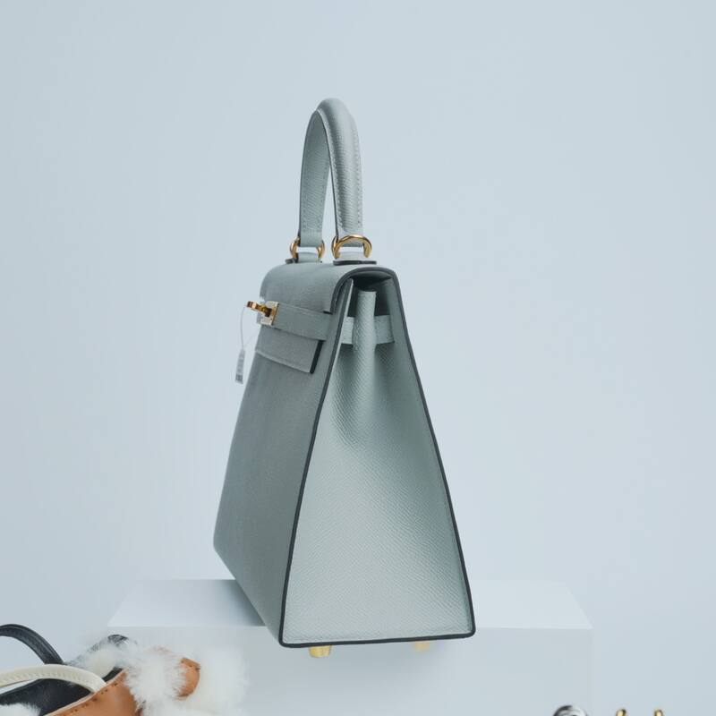 Hermes Kelly Light blue Epsom shoulder — 1:1 Replica