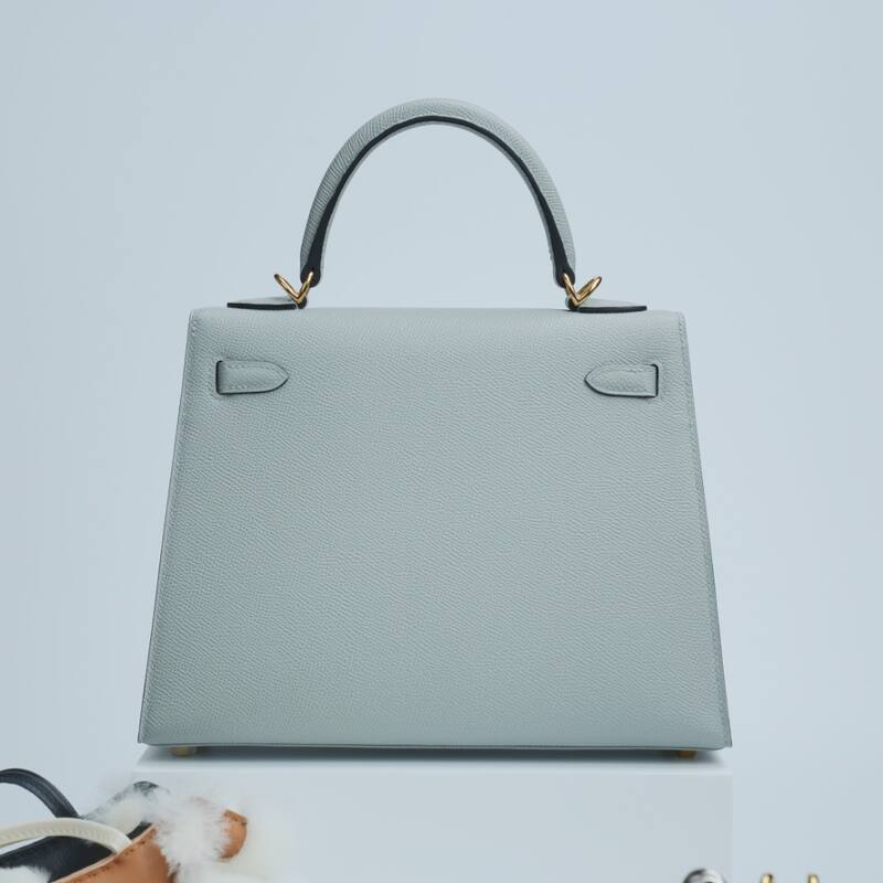 Hermes Kelly Light blue Epsom shoulder — 1:1 Replica