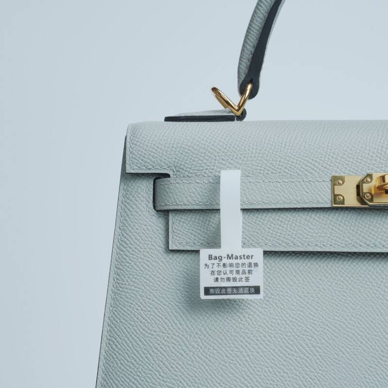 Hermes Kelly Light blue Epsom shoulder — 1:1 Replica
