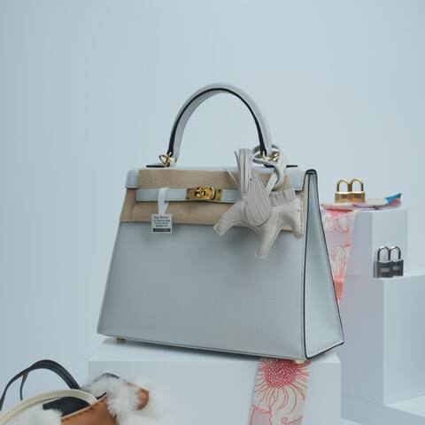 Hermes Kelly White Epsom shoulder Premium Replica