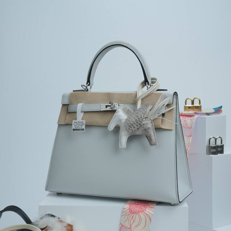 Hermes Kelly White Epsom shoulder — AAA Quality Replica