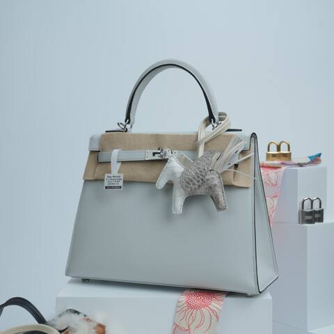 Hermes Kelly White Epsom shoulder AAA Quality Replica