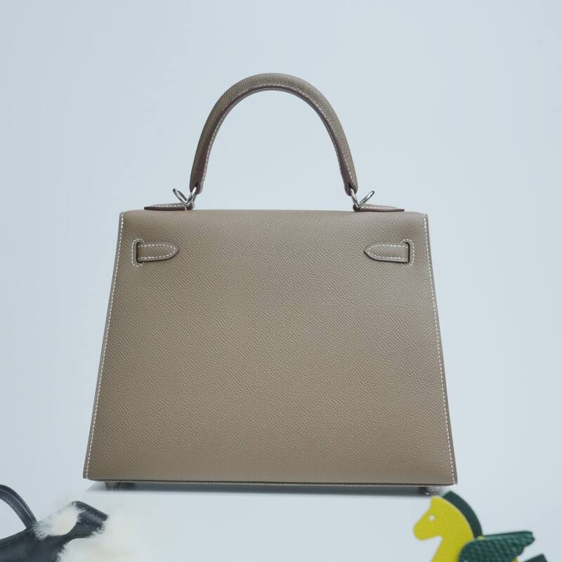 Hermes Kelly Etoupe Epsom handbag — Top Quality Replica