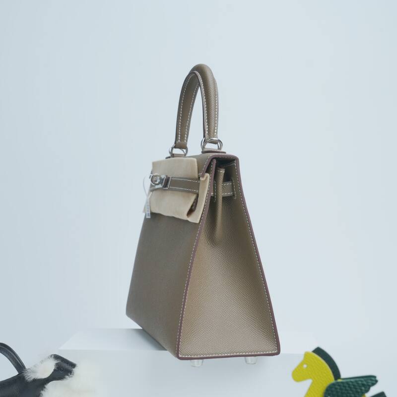 Hermes Kelly Etoupe Epsom handbag — Top Quality Replica
