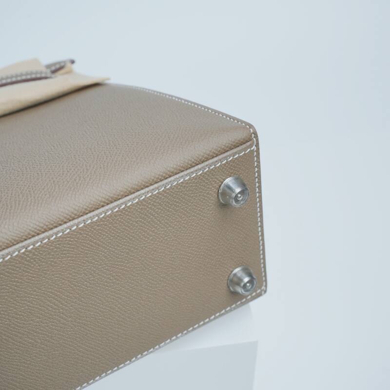 Hermes Kelly Etoupe Epsom handbag — Top Quality Replica