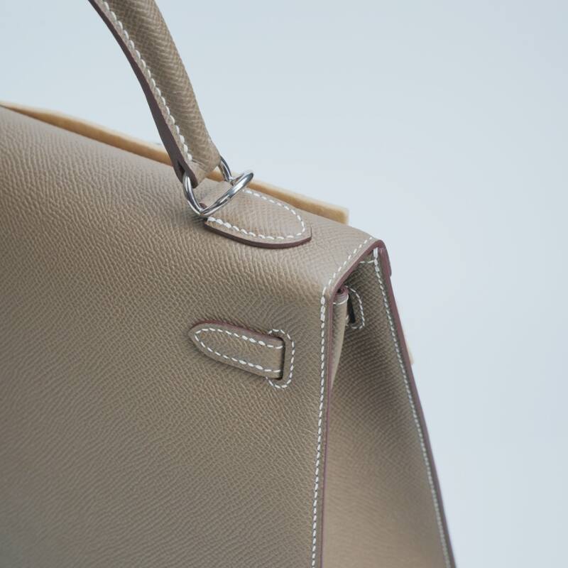 Hermes Kelly Etoupe Epsom handbag — Top Quality Replica