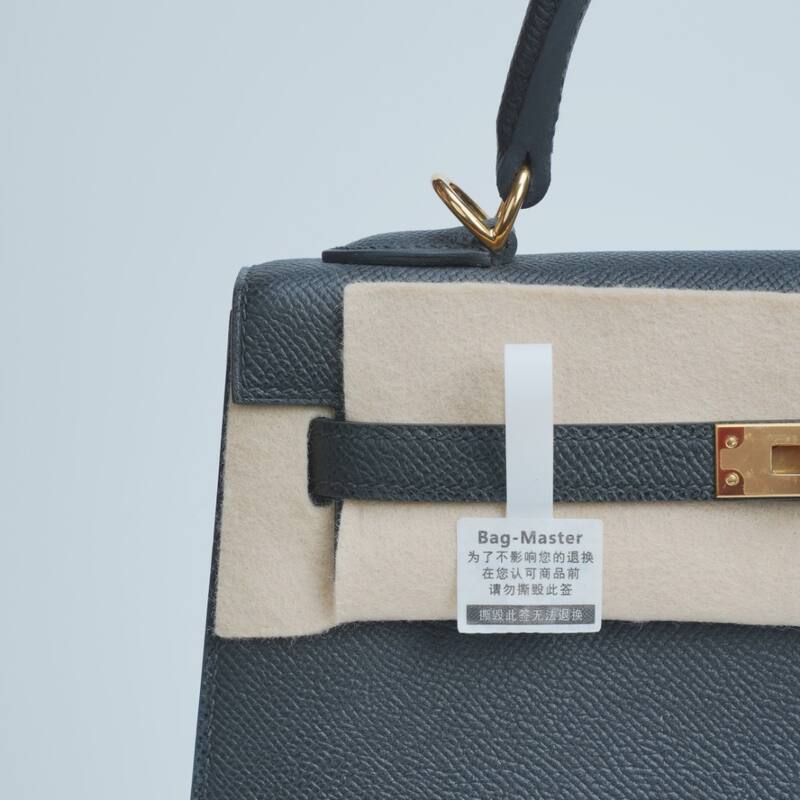 Hermes Kelly Dark grey Epsom shoulder — Top Quality Replica