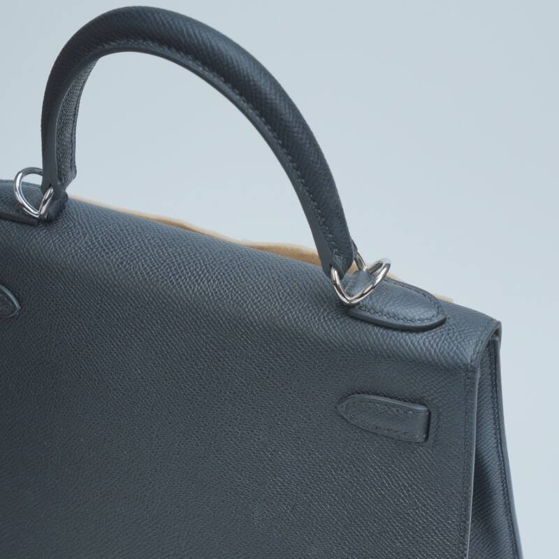 Hermes Kelly Black Epsom shoulder — Premium Replica