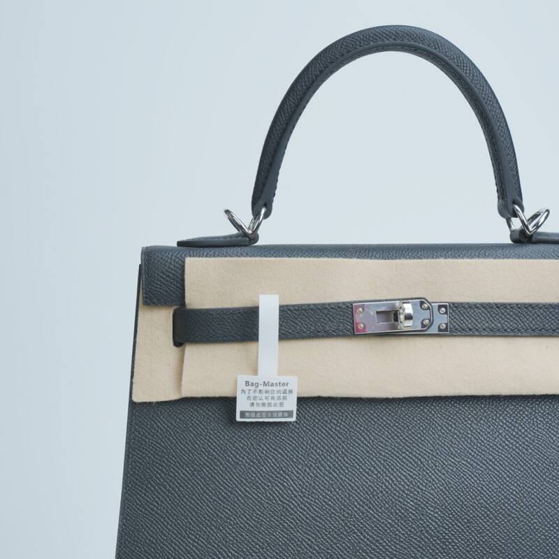 Hermes Kelly Black Epsom shoulder — Premium Replica