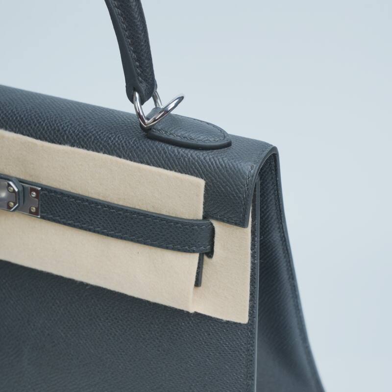 Hermes Kelly Black Epsom shoulder — Premium Replica