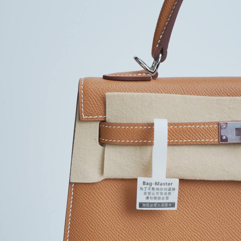 Hermes Kelly Tan Epsom leather shoulder — Premium Replica
