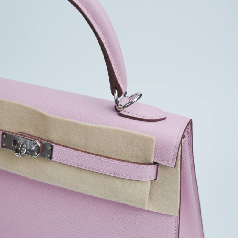 Hermes Kelly Pink Epsom handbag — AAA Quality Replica