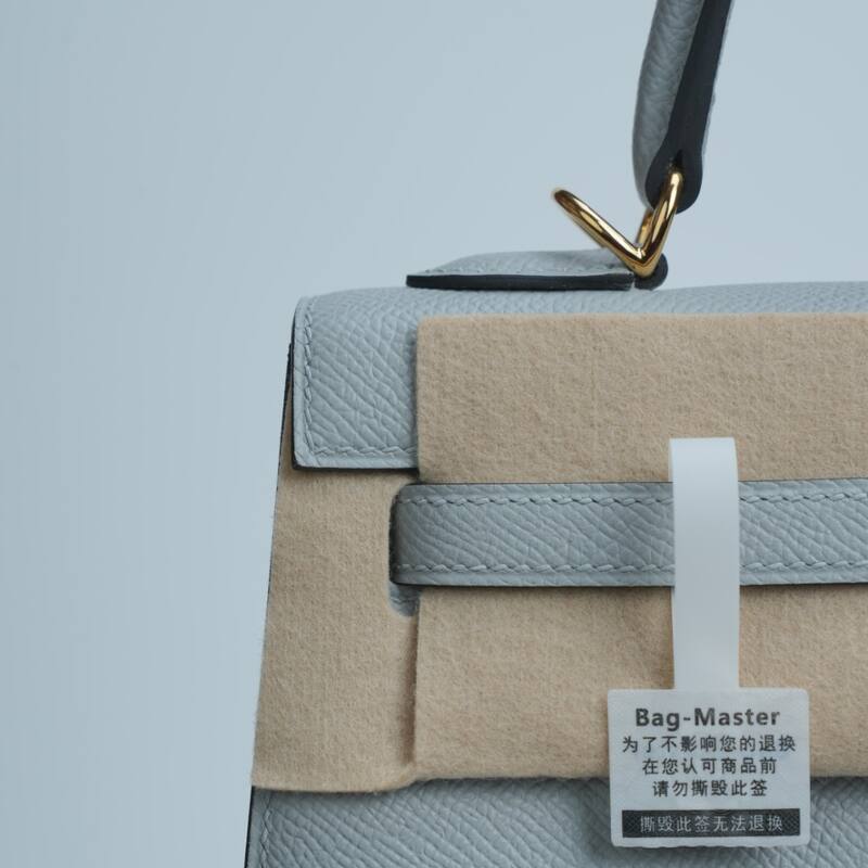 Hermes Kelly Light Blue Epsom shoulder — AAA Quality Replica