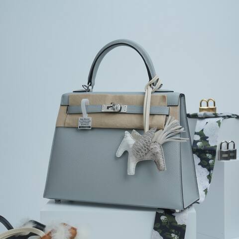 Hermes Kelly Light Blue Epsom everyday Top Quality Replica