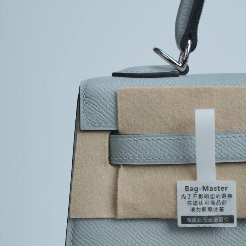 Hermes Kelly Light Blue Epsom everyday — Top Quality Replica
