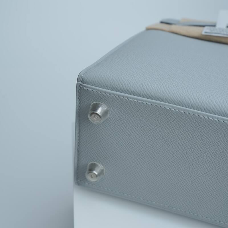 Hermes Kelly Light Blue Epsom everyday — Top Quality Replica