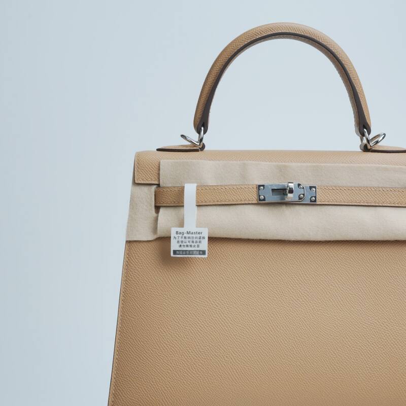 Hermes Kelly Beige Epsom handbag — AAA Quality Replica