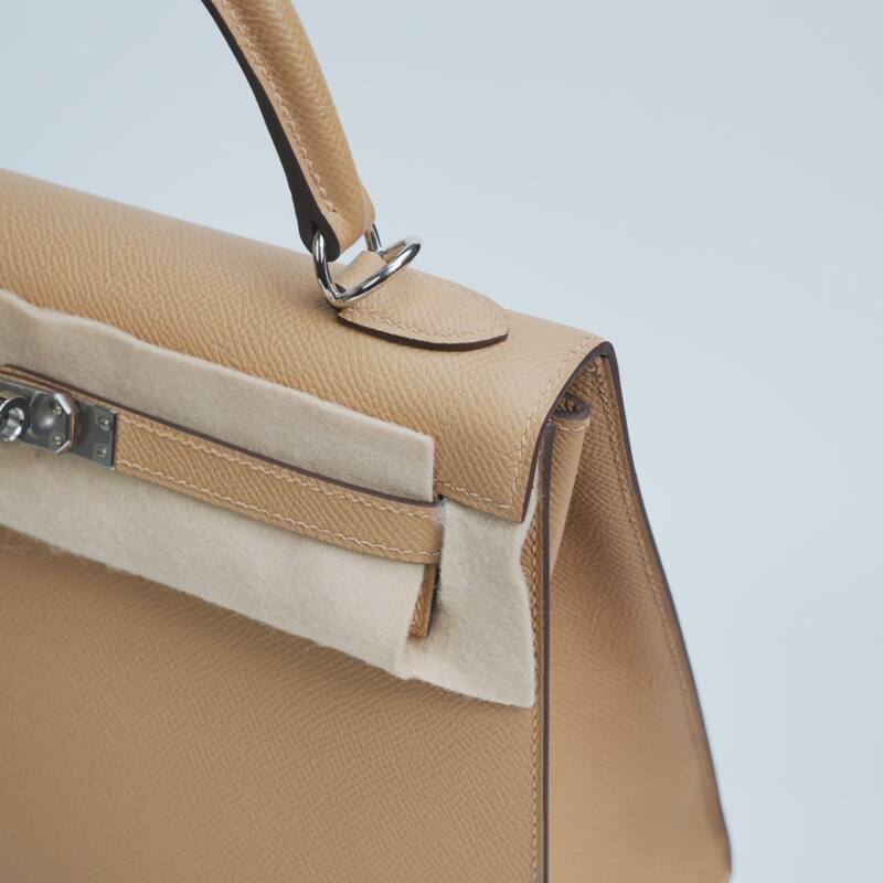 Hermes Kelly Beige Epsom handbag — AAA Quality Replica