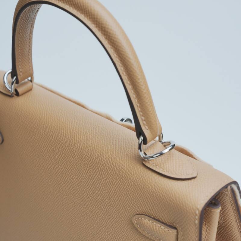 Hermes Kelly Beige Epsom handbag — AAA Quality Replica