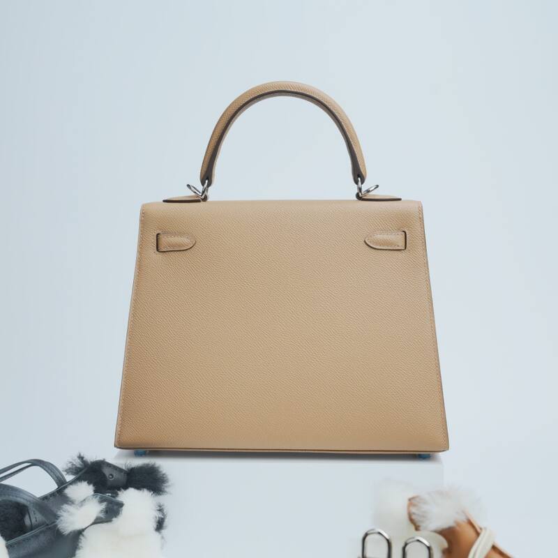 Hermes Kelly Beige Epsom handbag — AAA Quality Replica