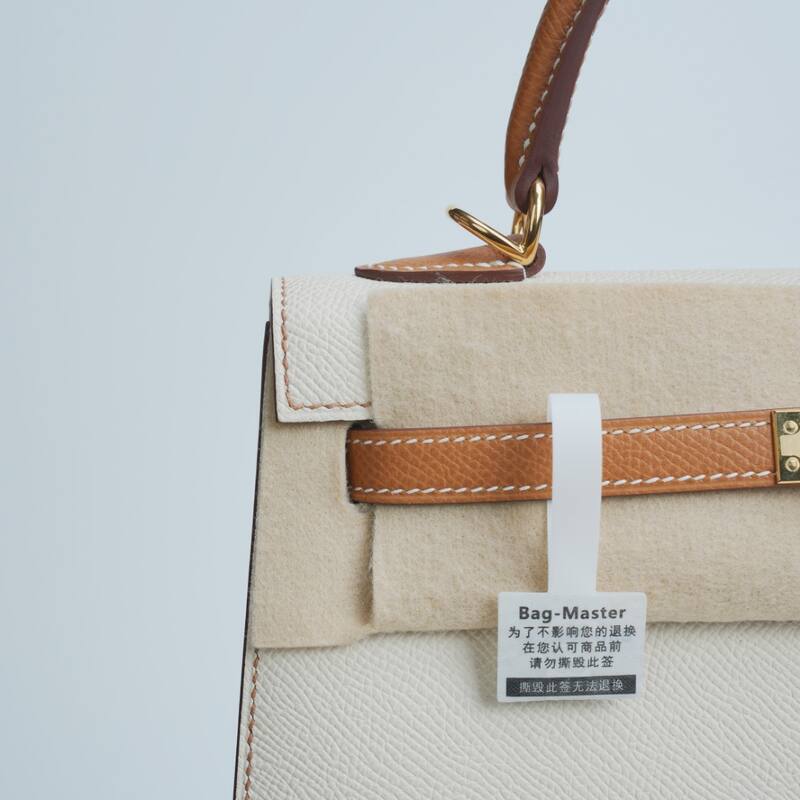 Hermes Kelly Craie Gold Epsom handbag — 1:1 Replica
