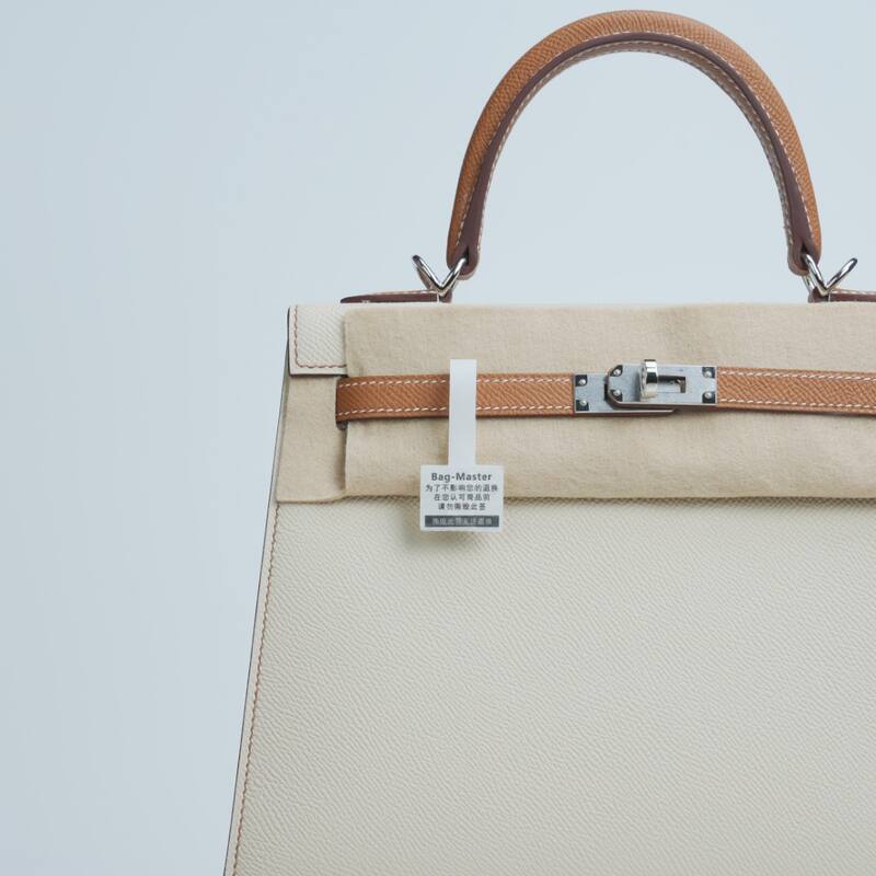 Hermes Kelly Cream Biscuit Epsom shoulder — Top Quality Replica