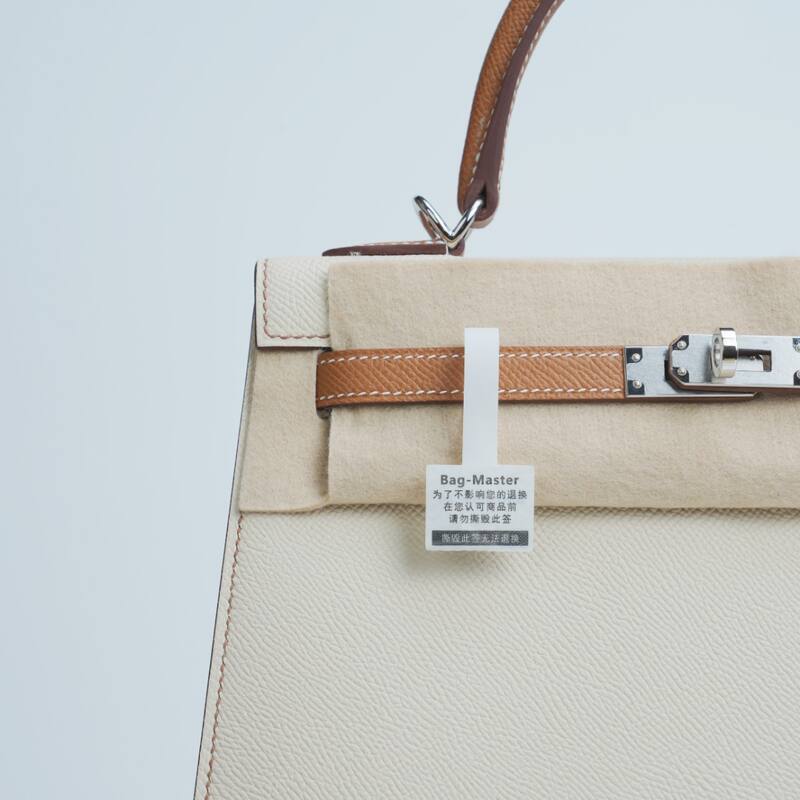 Hermes Kelly Cream Biscuit Epsom shoulder — Top Quality Replica