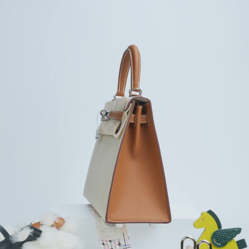 Hermes Kelly Cream Biscuit Epsom shoulder — Top Quality Replica
